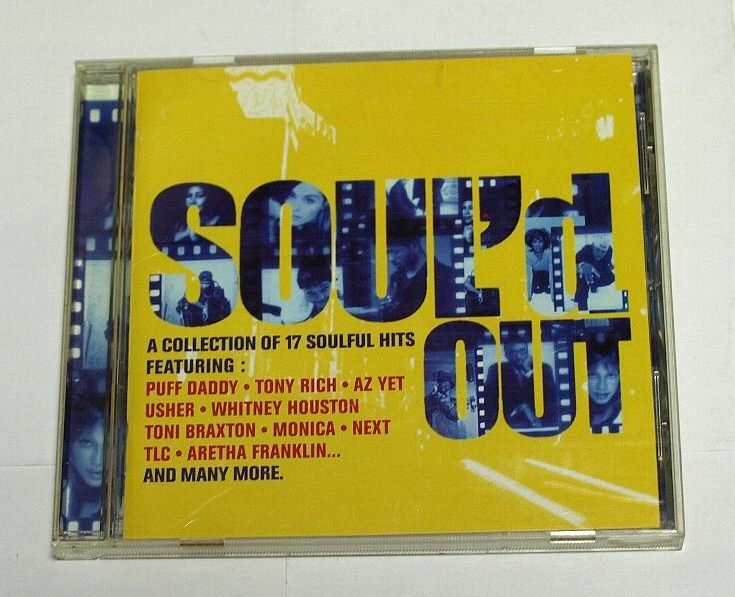 SOUL'D OUT ～ULTIMATE R&B COLLECTION～ / CD Usher,Puff Daddy,Faith Evans,Whitney Houston,Toni Braxton,Kenny G,Mase,Aretha Franklin_画像1