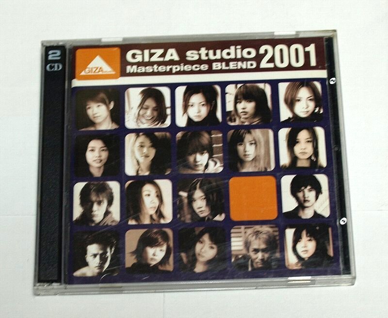 GIZA studio Masterpiece BLEND 2001 2枚組 CD / 倉木麻衣、愛内里菜、小松未歩、GARNET CROW、上原あずみ_裏ジャケ傷みあり