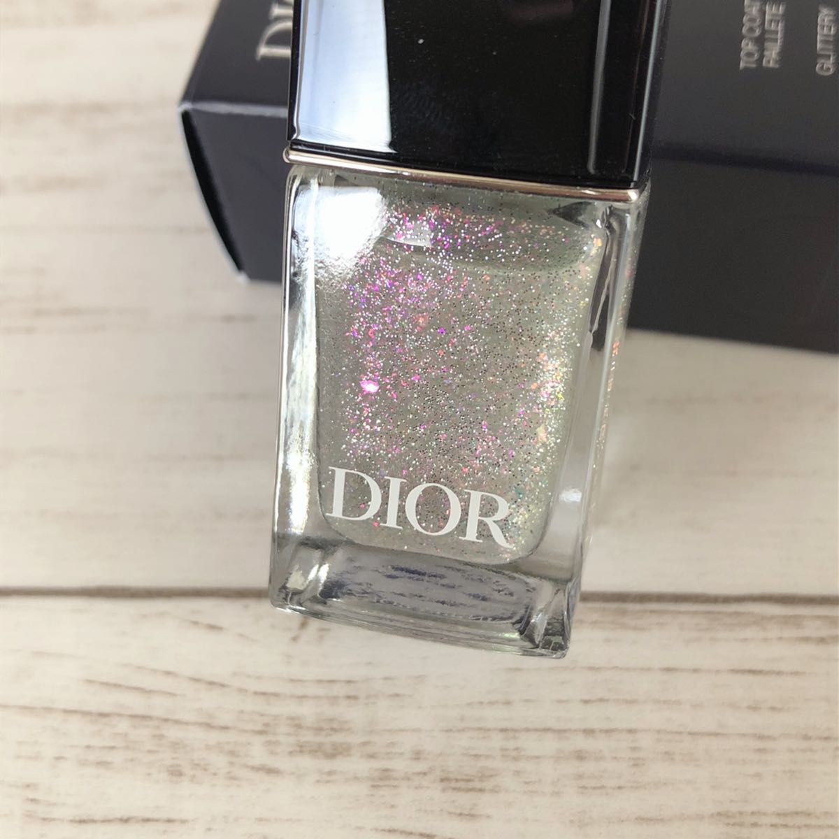 Dior ディオール ヴェルニ トップコート 001 シークインズ 限定