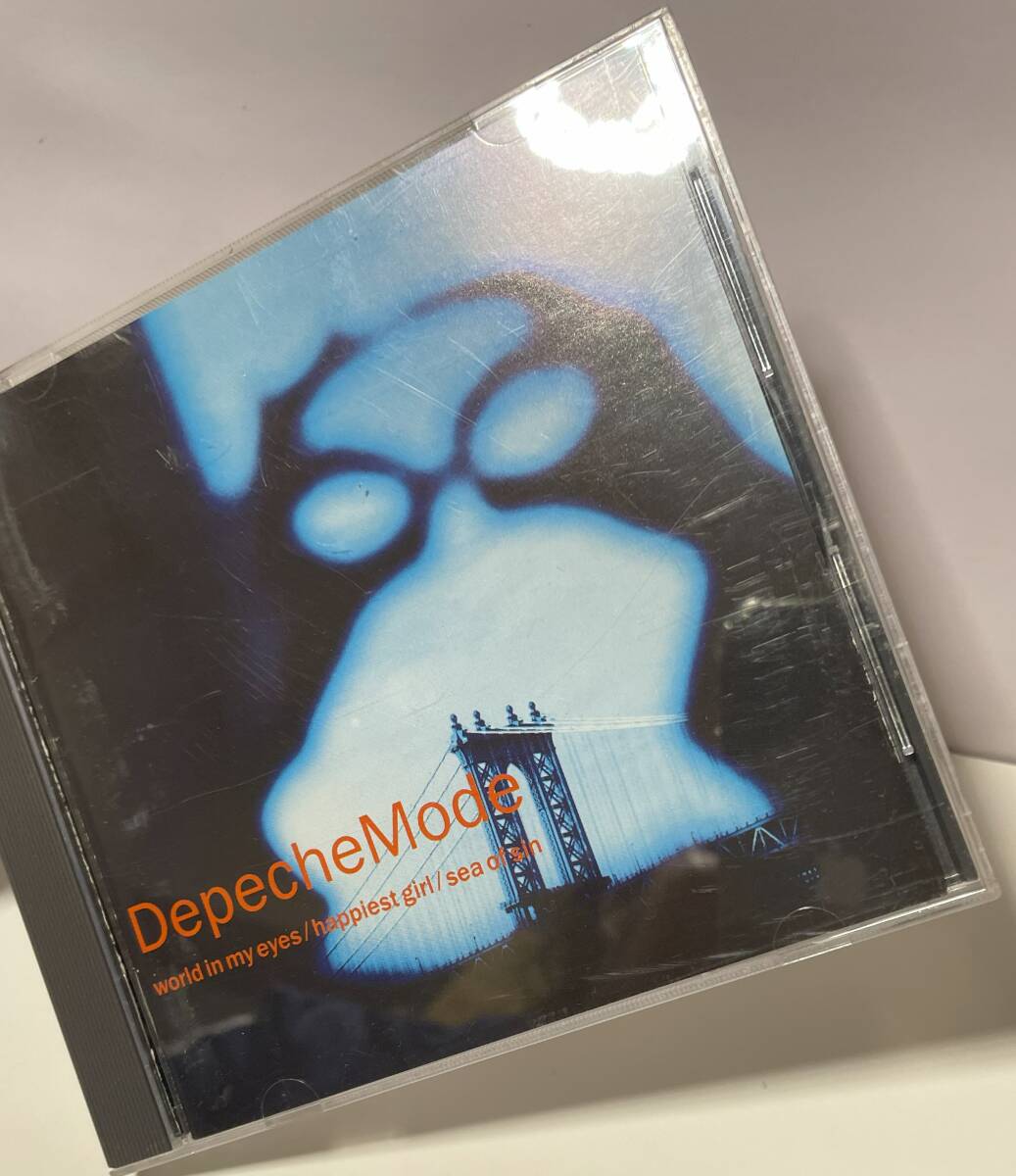 [1990年発売/日本盤] デペッシュ・モード / ワールド・イン・マイ・アイズ [ Depeche Mode / World In My Eyes ]_ケース：キズ多くあり!
