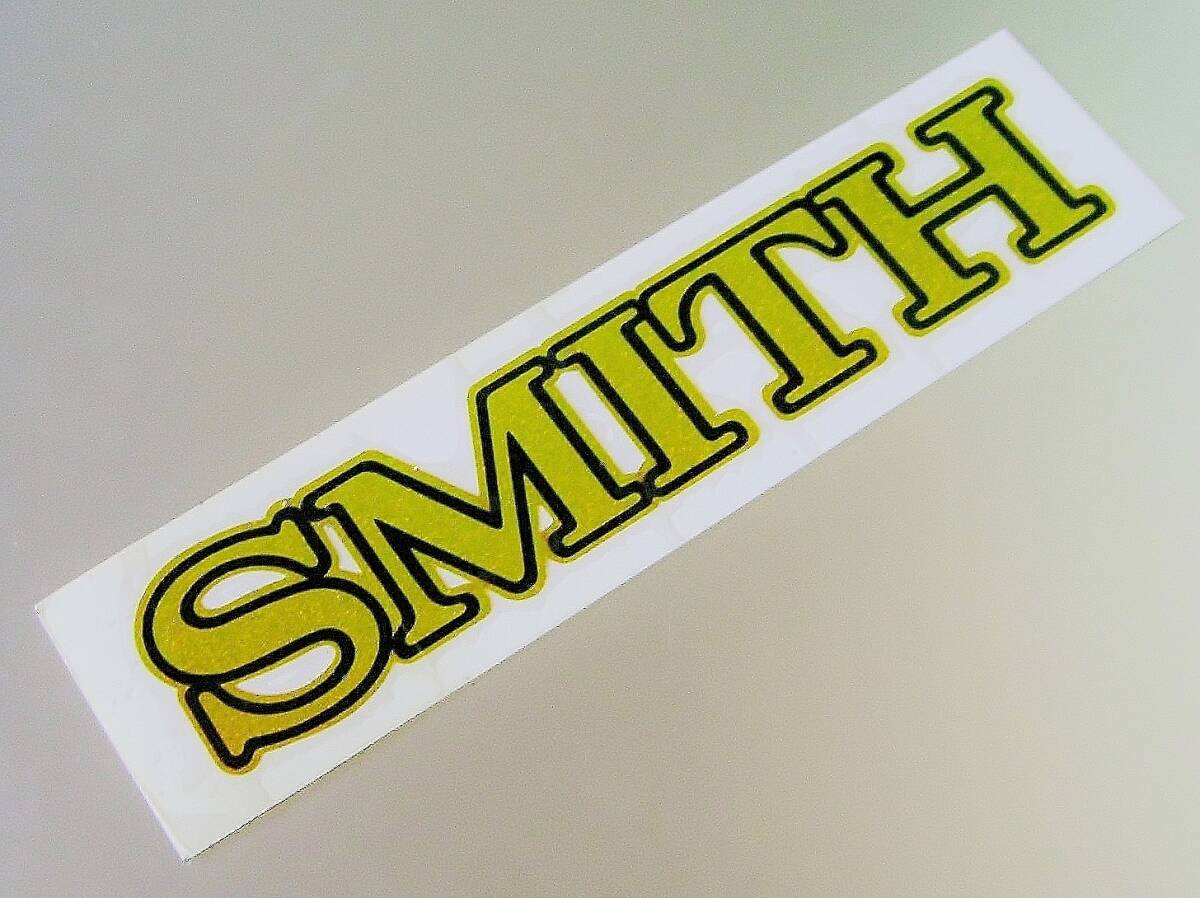 1990年代 SMITH オールド ルアー ステッカー シール　ロゴ スミス　ラメフレーク 字抜き 切文字 文字抜き　letter sticker　バスゲーム_モニターにより色調が変わることがあります