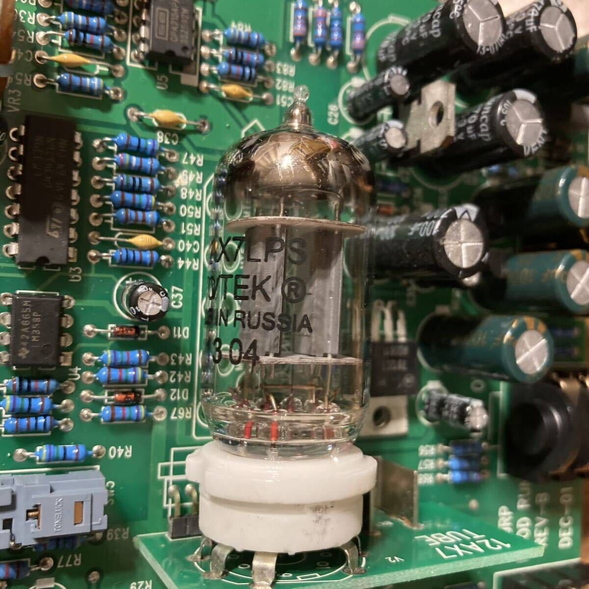  name machine vacuum tube microphone preamplifier Studio Projects VTB1 vacuum tube grade up distinguished family SOVTEK 12AX7 installing gloss ... stickiness exist middle solid feeling eminent 