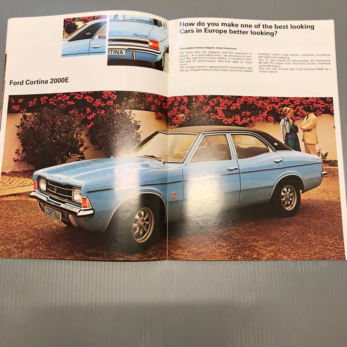 Ford フォード 1973~4年 カプリ,コルチナ、タウナス 本国版 カタログ4冊セット Capri Cortina Taurus 程度良好品 旧車カタログ,劇レア！_画像4