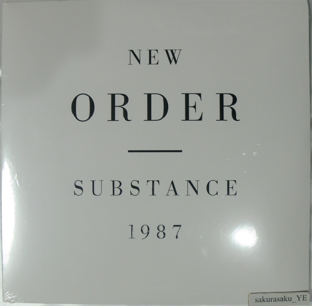 [未使用品][送料無料] New Order / SUBSTANCE 1987 [アナログレコード 2LP] 2023復刻盤 / Joy Division_画像1