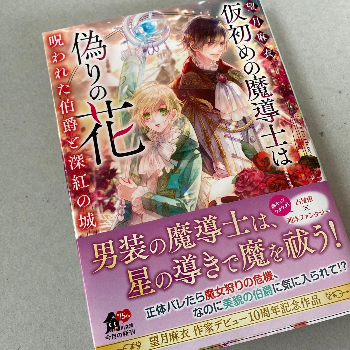 仮初めの魔導士は偽りの花　呪われた伯爵と深紅の城 （角川文庫　も２８－３１） 望月麻衣／〔著〕★初版