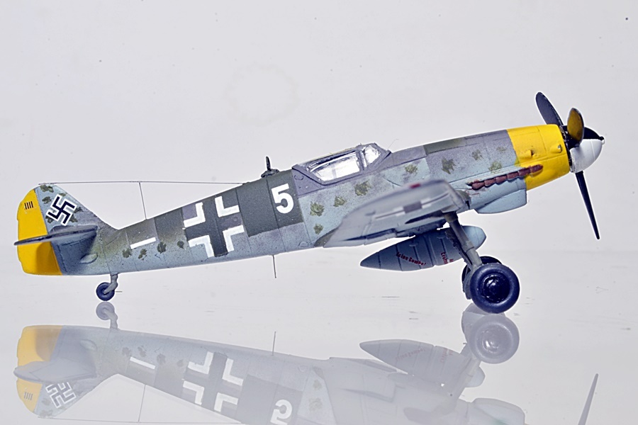 1/144 【完成品】◆ メッサーシュミットBf109G10/U4 帝都防空隊の画像10