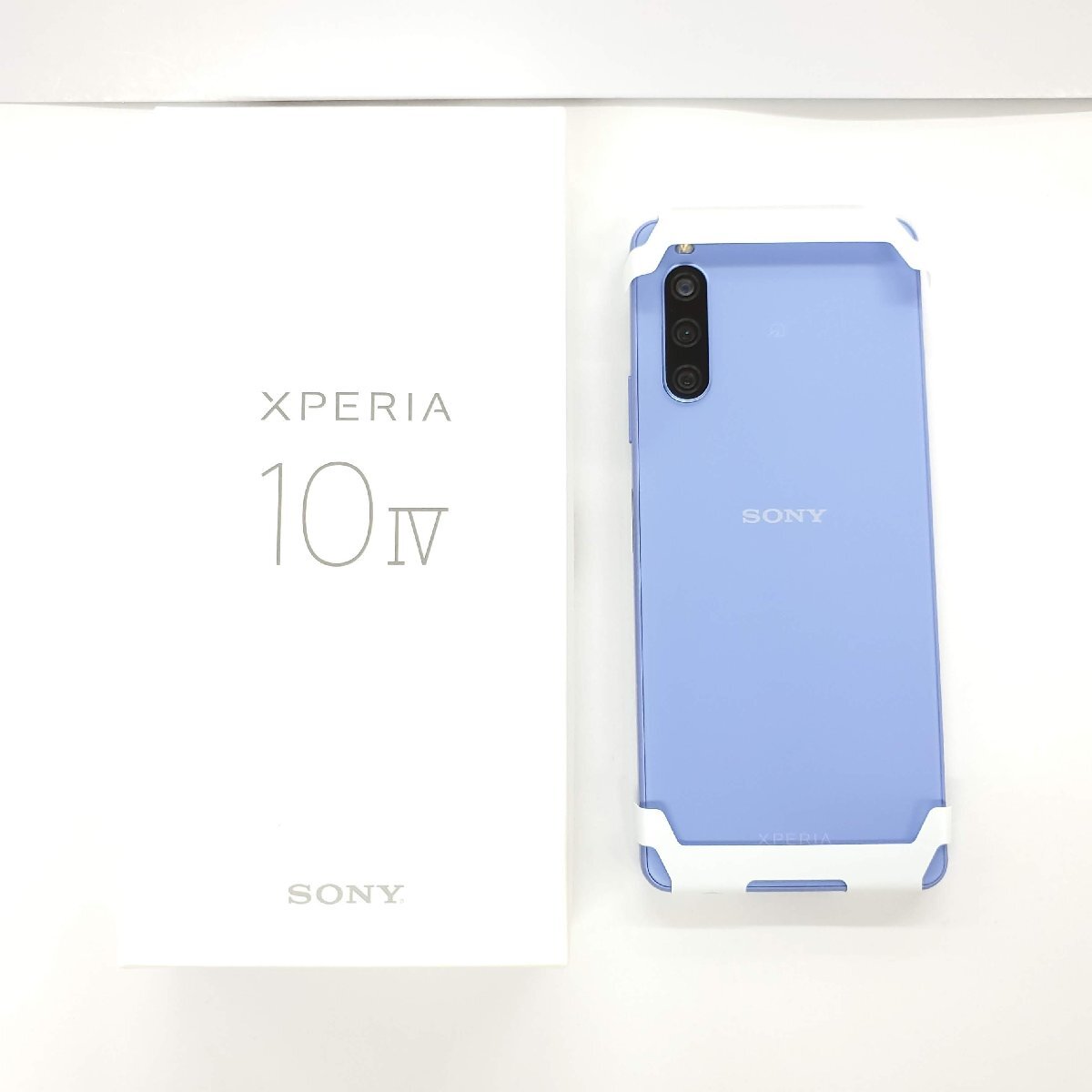 【未使用品】国内版 SIMフリー スマートフォン SONY XPERIA 10Ⅳ SOG07 6GB/128GB パープルの画像2