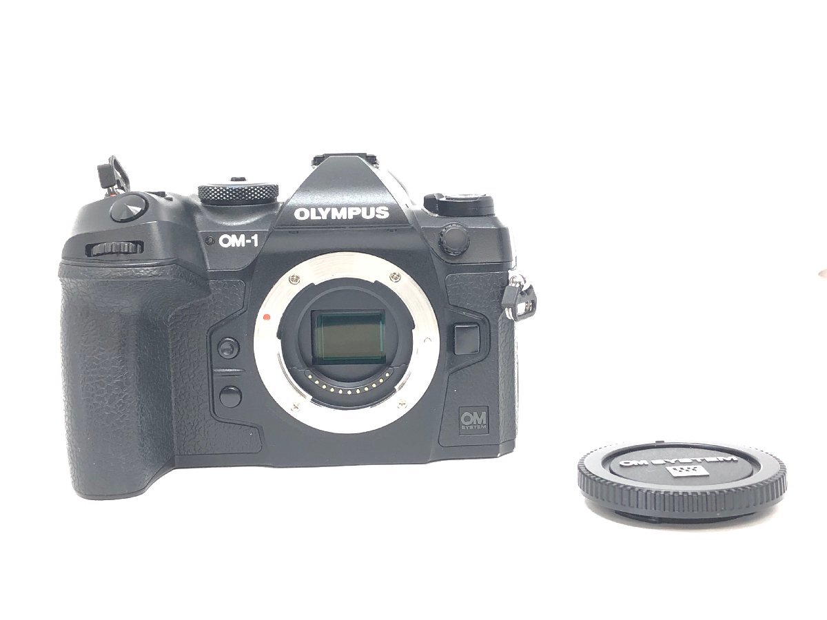 ☆OLYMPUS OM SYSTEM OM-1 FL-LM3 箱付きシャッター回数14989回 ☆OLYMPUS OM SYSTEM OM-1 FL-LM3 箱付きシャッター回数14989回