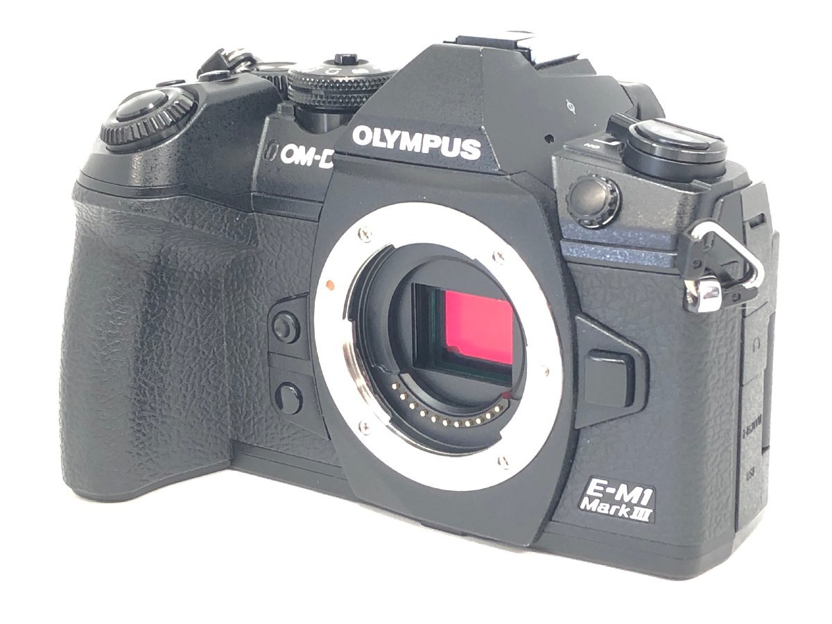 ★OLYMPUS OM-D E-M1 MARK-Ⅲ 箱付き シャッター回数35781回★【中古品】＃0510-1a_画像2