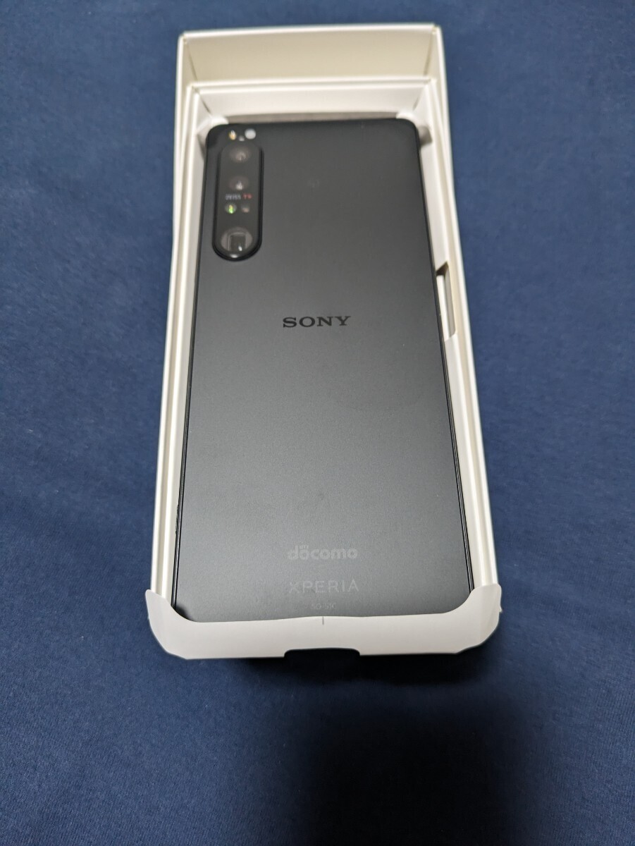 【未使用品】docomo XPERIA 1 Ⅳ SO-51C ブラック の画像3