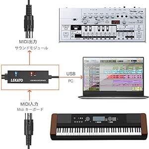 MIDI кабель USB интерфейс кабель клавиатура 5PIN-DIN LEKATO электронный музыкальные инструменты .PC простой подключение изменение ke