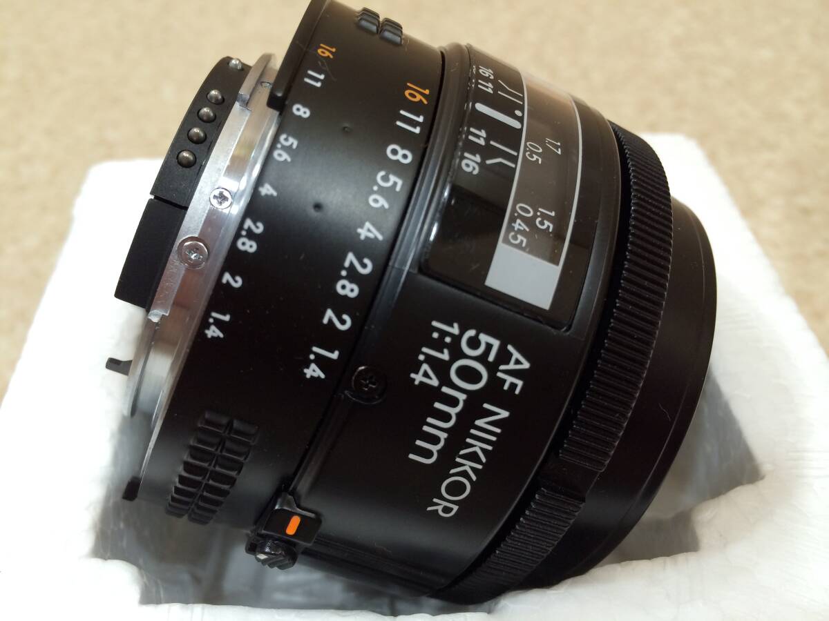 [NS]ジャンク AF NIKKOR 50mm 1:1.4 ニコン レンズ_画像5