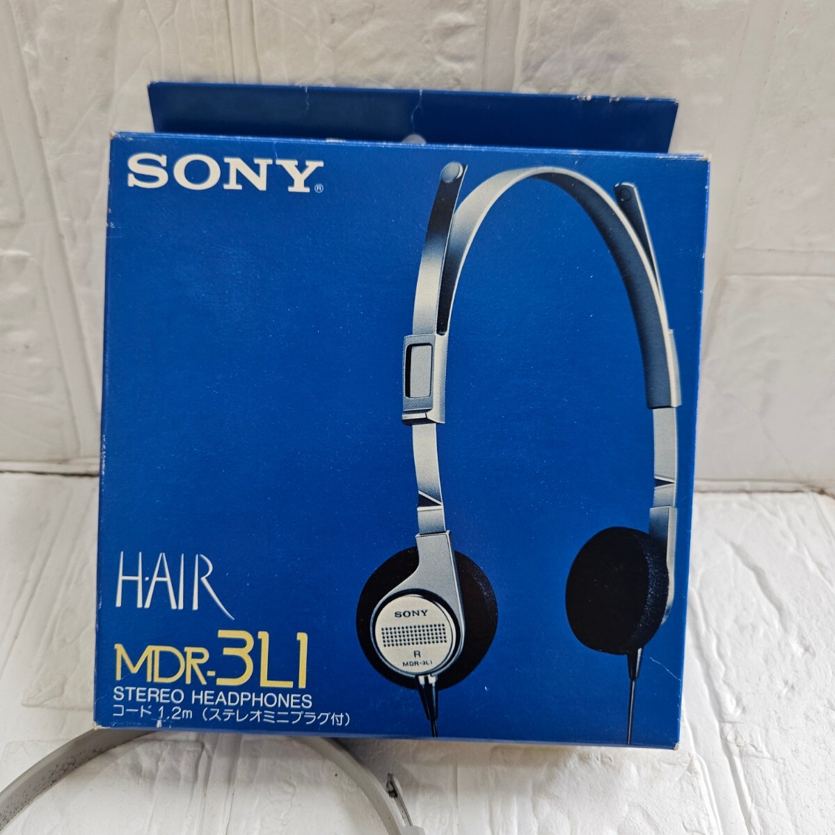 [ unused ] SONY stereo headphone MDR-3L1 headphone retro collection 