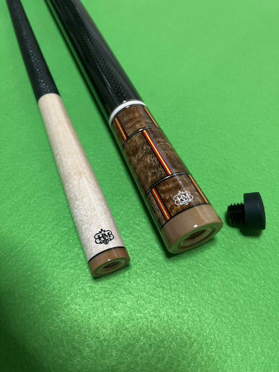Hama Cues カスタムキュー カーリーメイプル4剣 - ビリヤード Hama Cues カスタムキュー カーリーメイプル4剣 - ビリヤード