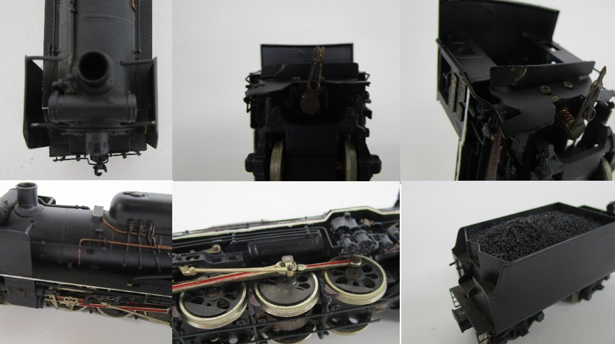 代引き人気 Yahoo!オークション D51 蒸気機関車 HOゲージ メーカー不明 - 機関車