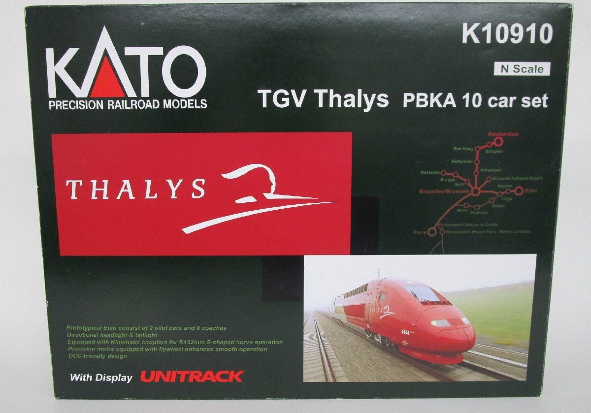KATO K10910 TGV Thalys (タリス) PBKA 10両セット【A'】byn042312_画像2