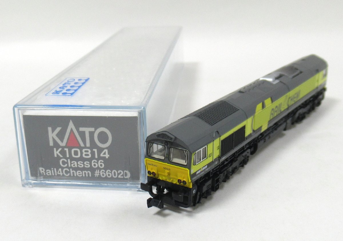 KATO K10814 EMD Class66 Rail4Chem #66020【A'】pxn042921の画像1
