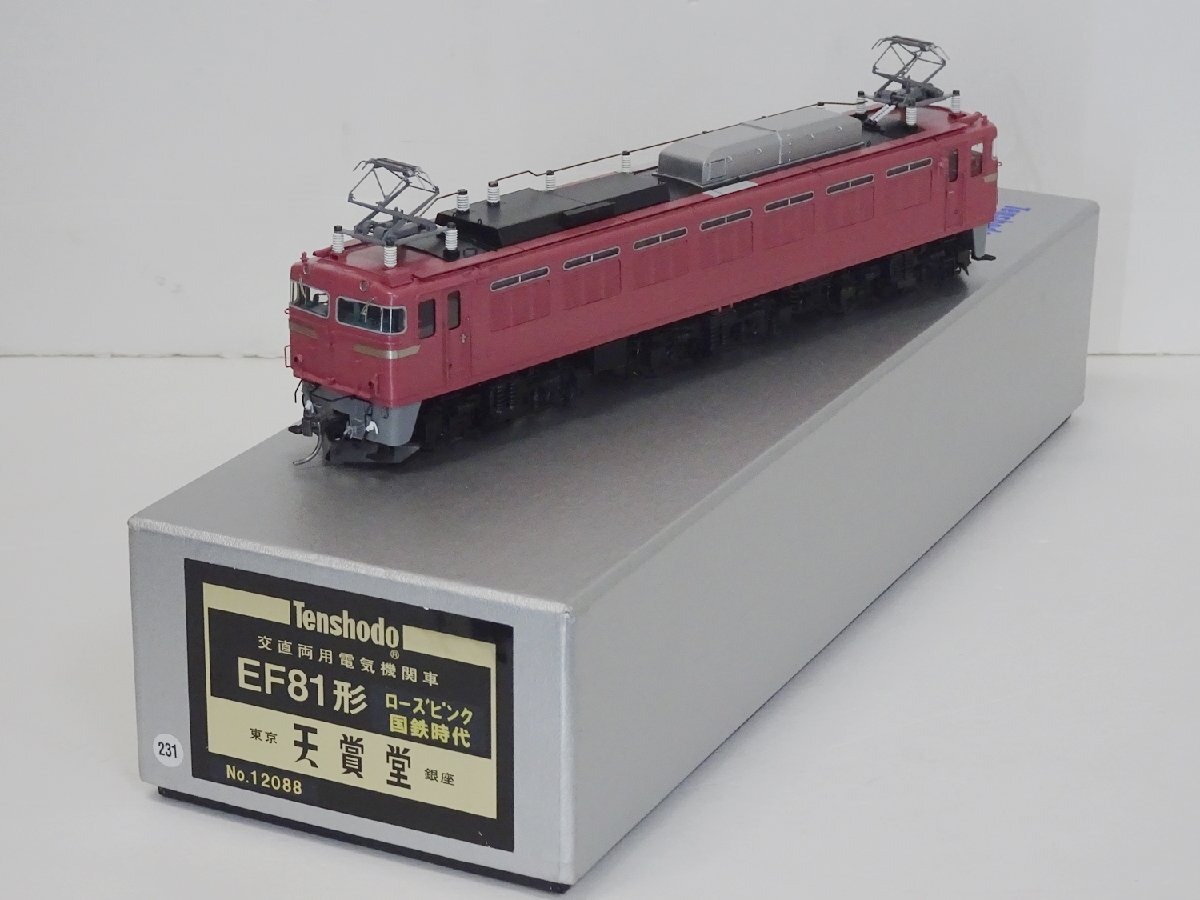 Yahoo!オークション - 天賞堂 12088 EF81 ローズピンク国鉄時代 Yahoo!オークション - 天賞堂 12088 EF81 ローズピンク国鉄時代