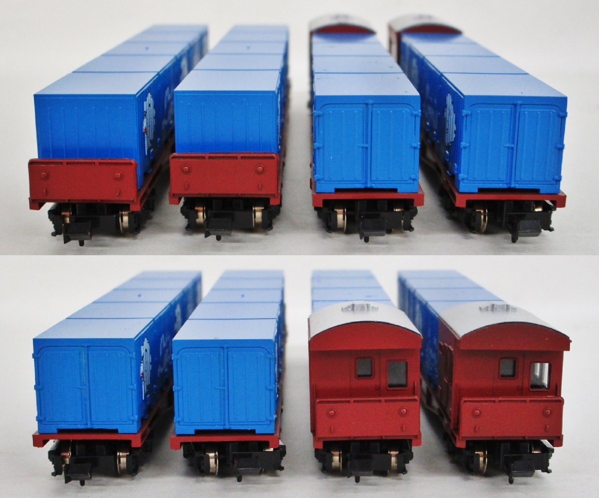 KATO Leo container ( blue ) 4 both set [ Junk ]mtn050903