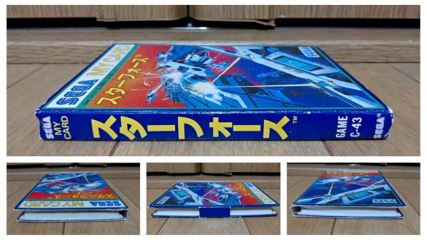 [ коробка мнение иметь * рабочий товар *MY CARD]STAR FORCE Star сила SEGA SC-3000. игра soft Sega SG-1000 SG-1000 II