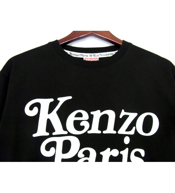 ケンゾー KENZO × ヴェルディ VERDY ■ 24SS 【 OVERSIZE T SHIRT FE55TS1914SY 】 ロゴ デザイン オーバー サイズ 半袖 Tシャツ　32943_画像3