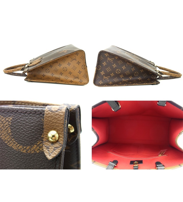 ルイ ヴィトン LOUIS VUITTON ■ 【 M45321 】 モノグラム ジャイアント オンザゴー MM ２WAY トート バッグ　f21873_画像6