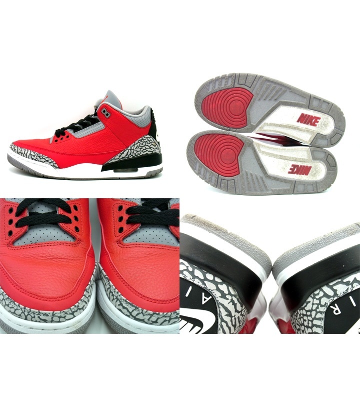 ナイキ NIKE ■ 【 AIR JORDAN 3 Retro SE Unite Fire Red CK5692 600 】 エア ジョーダン 3 スニーカー f21997_画像4