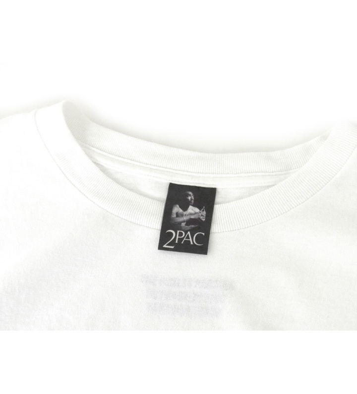 ワコマリア WACKOMARIA ■ 23SS 【 TUPAC CREW NECK T-SHIRT TYPE 1 】 2PAC フロント プリント Tシャツ s2972_画像3