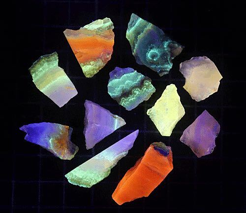 鉱物標本、蛋白石、蛍光オパール北海道産 10点_画像10