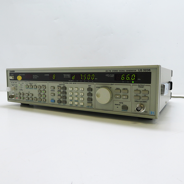 LEADER LG 3236 AM/FM STEREO SIGNAL GENERATOR( стерео сигнал генератор ) Junk 