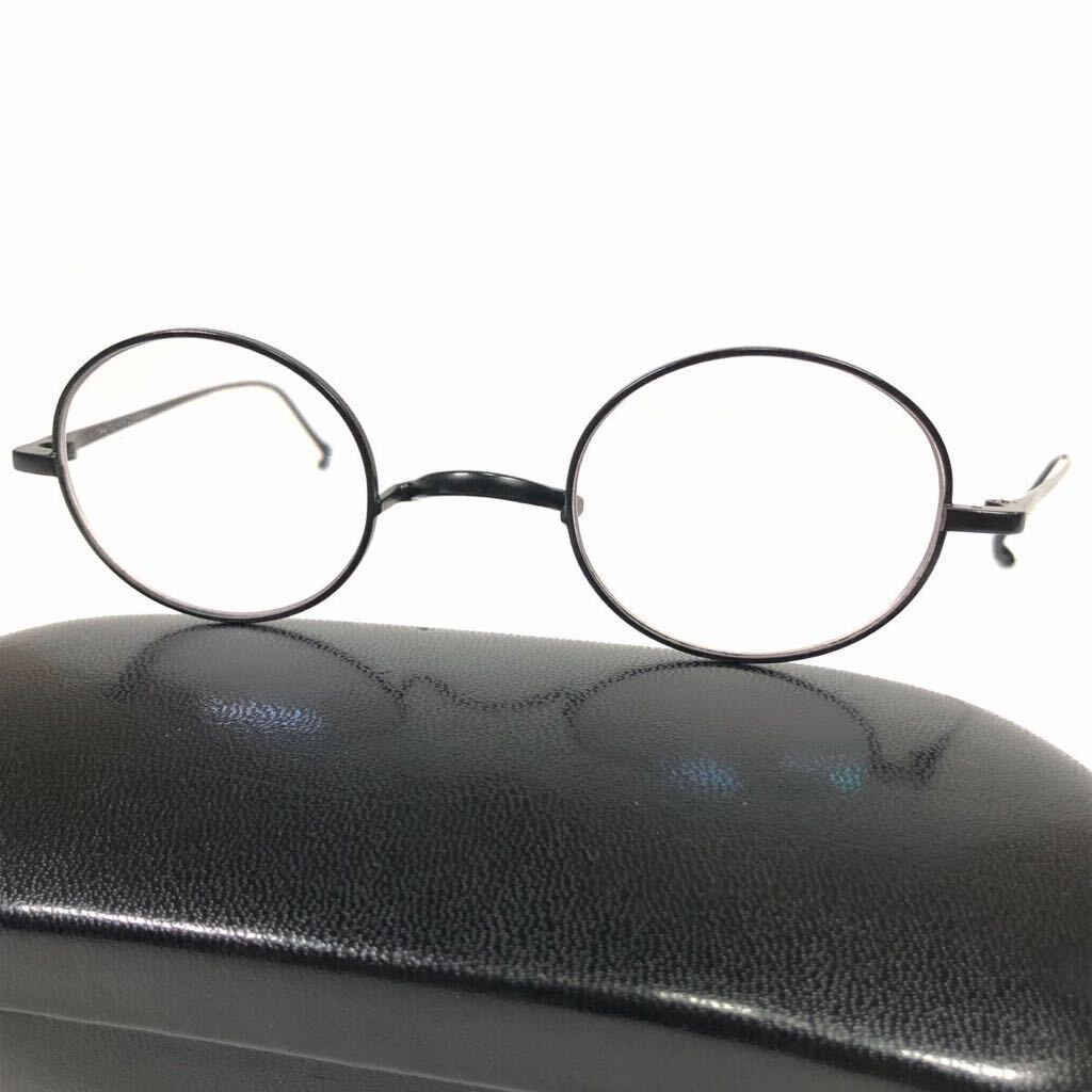 【井戸多美男作】本物 眼鏡 T416 手造り 金子眼鏡 度入り サングラス メガネ めがね グレー色系 メンズ レディース_画像4