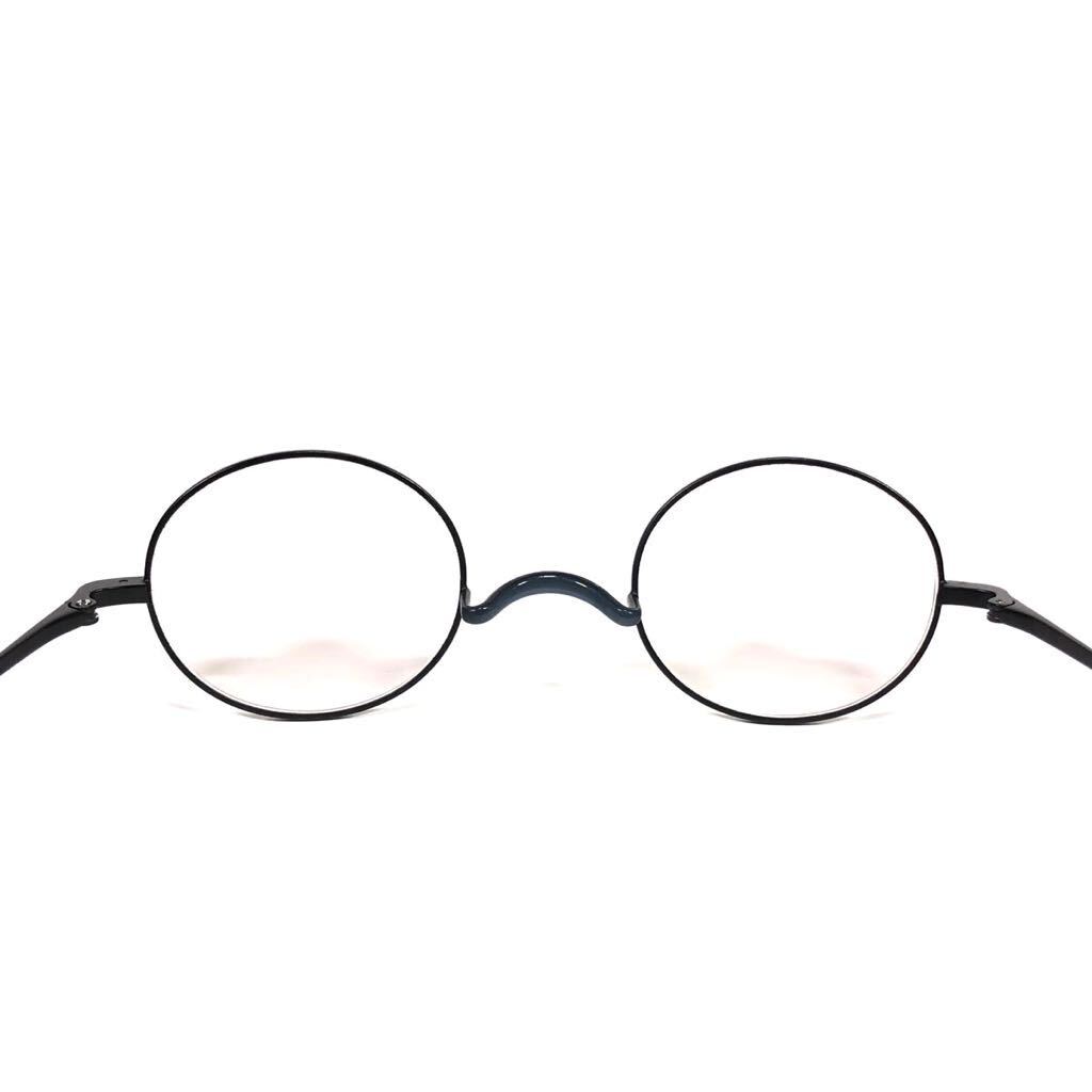 【井戸多美男作】本物 眼鏡 T416 手造り 金子眼鏡 度入り サングラス メガネ めがね グレー色系 メンズ レディース_画像7