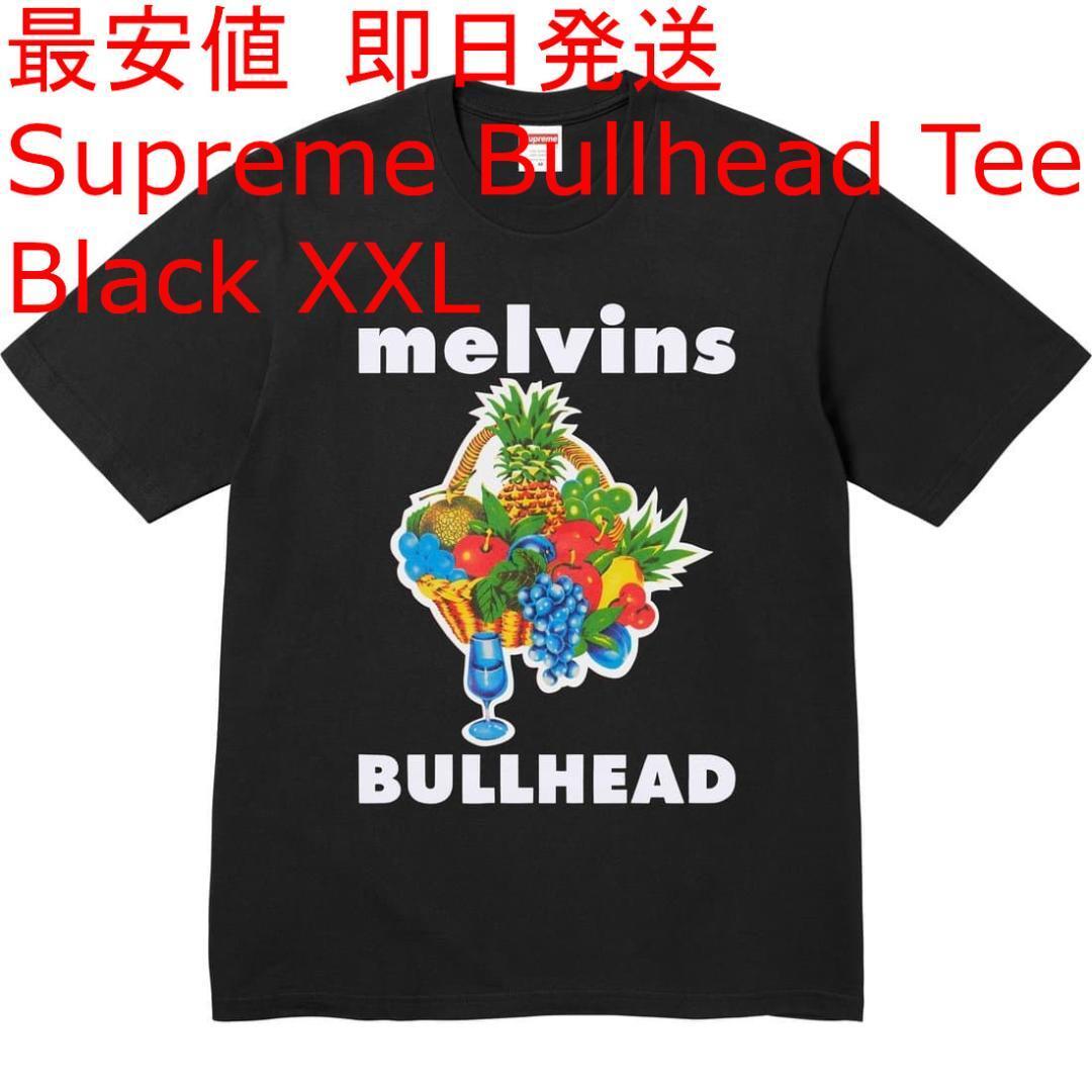 Supreme Melvins Bullhead Tee シュプリーム メルヴィンズ ブルヘッド Tシャツ 2XL XXLarge XXL Black ブラック 黒 最安値 即決 即日発送 _画像1