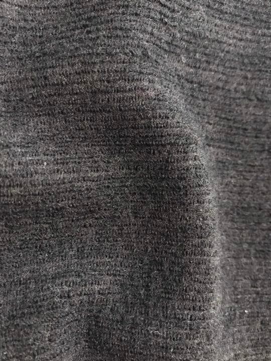 アンタイトル UNTITLED ウール 台形 ミニ スカート ブラック 黒 1Sサイズ レディース ブラック_画像6