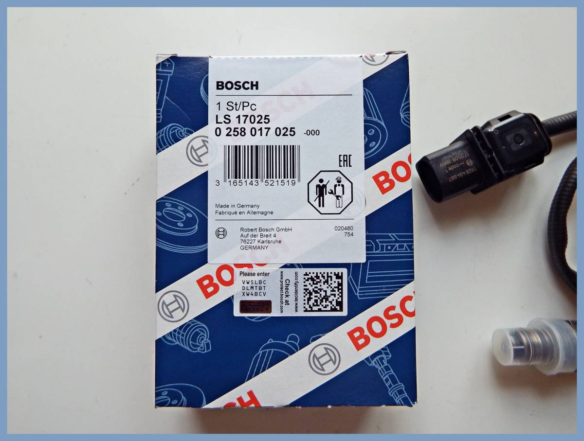 【1】 Bosch正規品（ボッシュ）ワイドバンド空燃比センサー（A/Fセンサー）LSU4.9（品番；LS-17025）_画像2