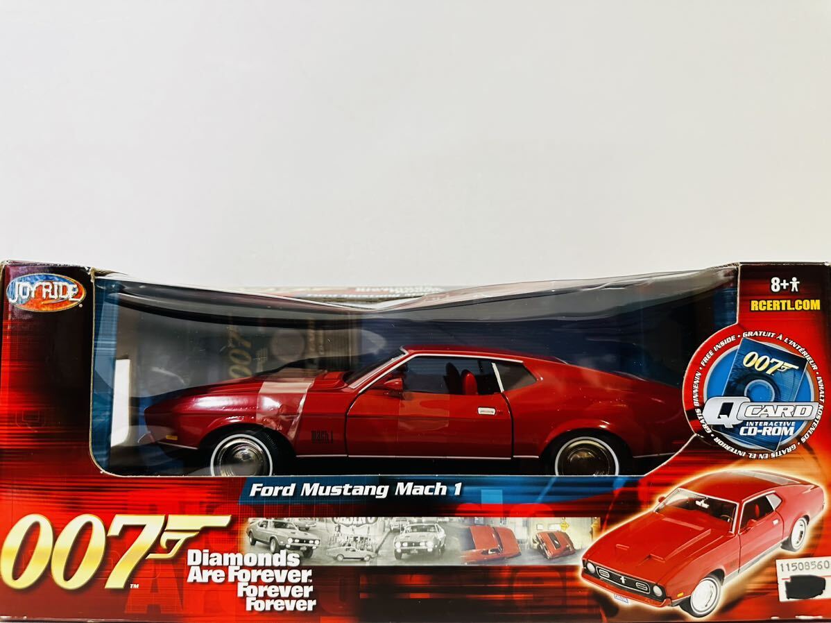 Ertlアーテル/Fordフォード Mustangマスタング Machマッハ1 007ボンドカー 1/18 絶版_画像7