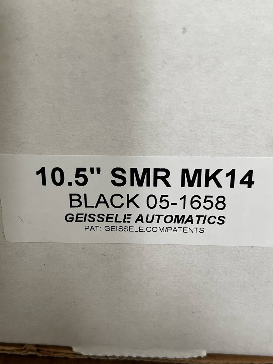 実物　GEISSELE SMR MK14 10.5inc BK PTW トレポン VFC GHK GBB M4 ガイズリー_画像10