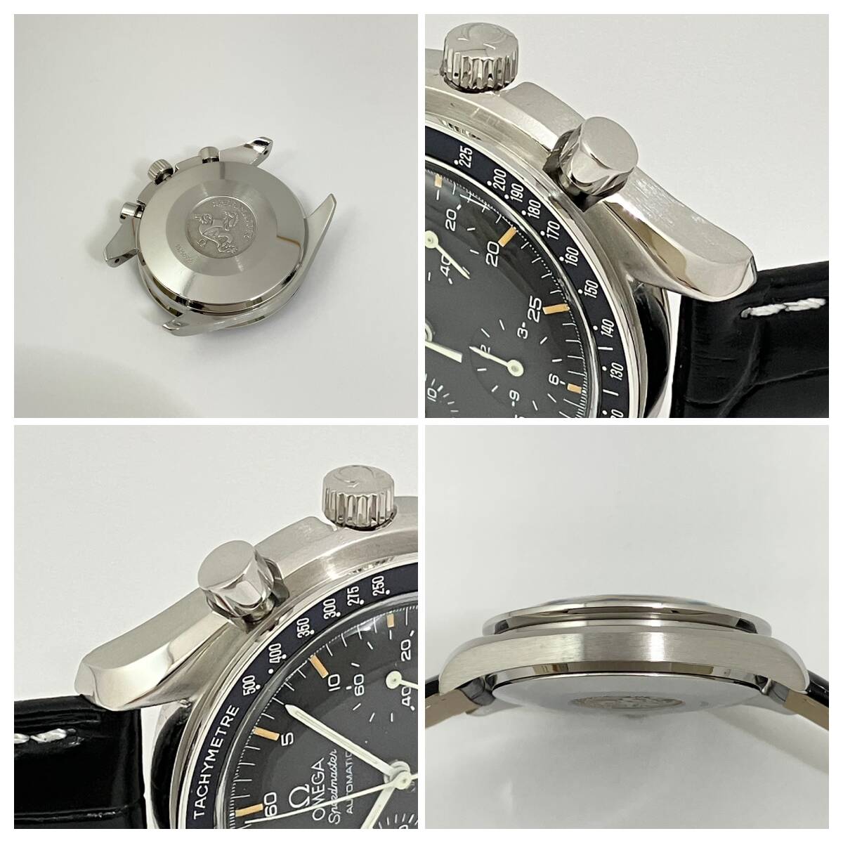  accessory attaching *OH ending ultimate beautiful goods. Omega Speedmaster clock * self-winding watch 3510-50*