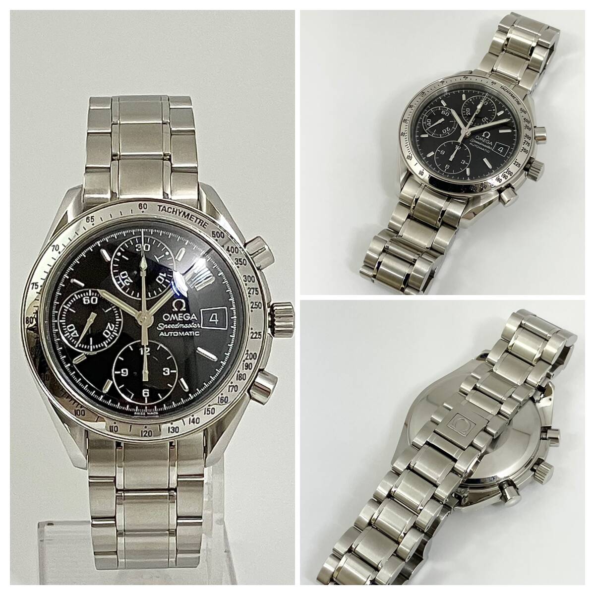  accessory, belt 2 kind attaching *OH ending ultimate beautiful goods. Omega clock * Speedmaster * Date *3513-50*