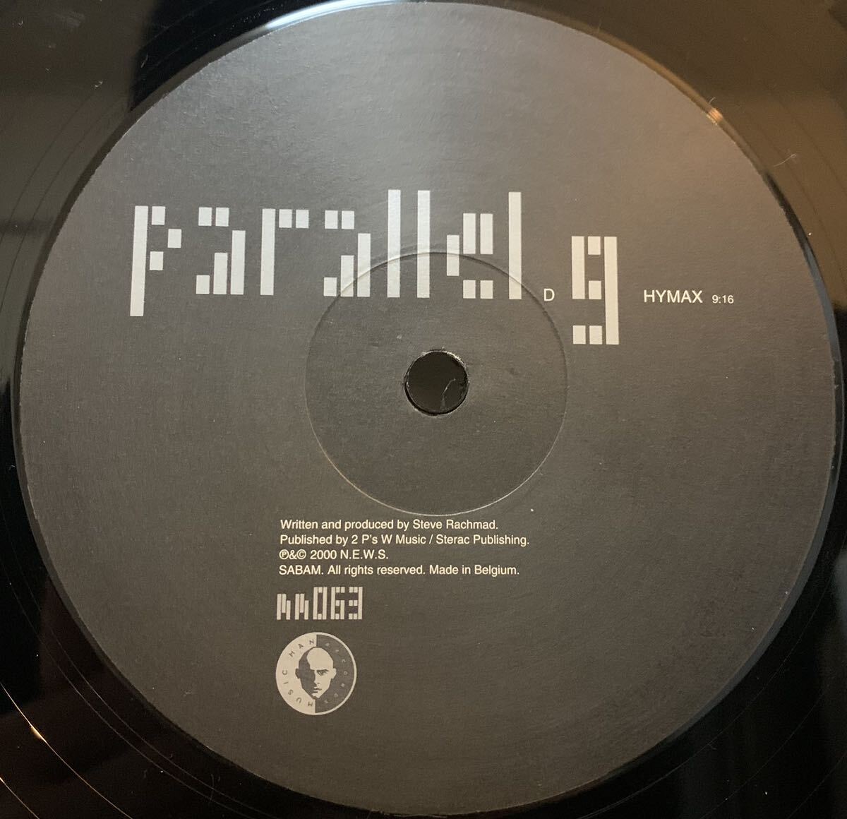 レア !! キラー・ミニマル・テクノ Parallel 9 - Index Parallel 9 / Music Man Records / 12”× 2 /Steve Rachmad変名 /Joris voorn_画像6