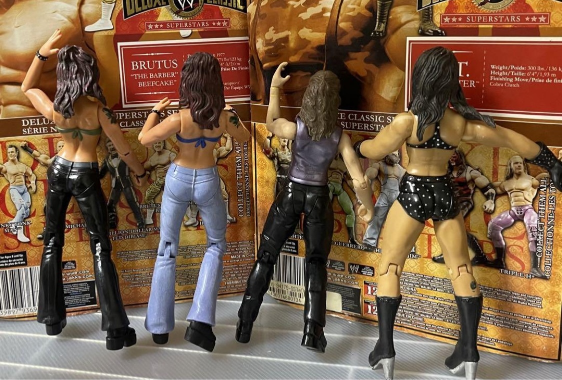 WWE figure set lita other 