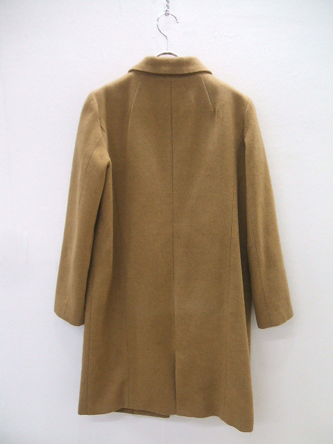 KBF+ длинное пальто Пальто Честерфилд Camel женский ke- Be ef плюс б/у 8-1113A 148630