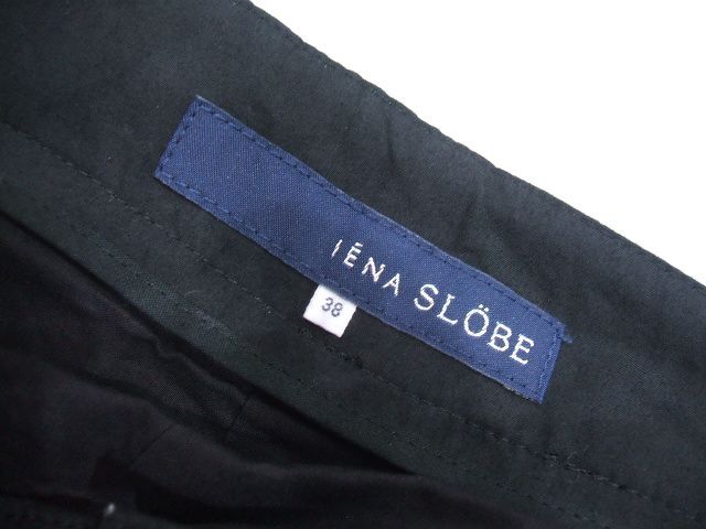 IENA SLOBE ワイドパンツ 15030912719010 サイズ38 ブラック イエナ スローブ 中古 0-0623M 158284_画像3