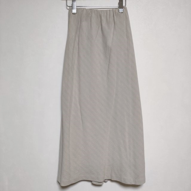 JURGEN LEHL J0121FS022 wool cotton silk . long skirt beige Jurgen Lehl 4-0427M 235554
