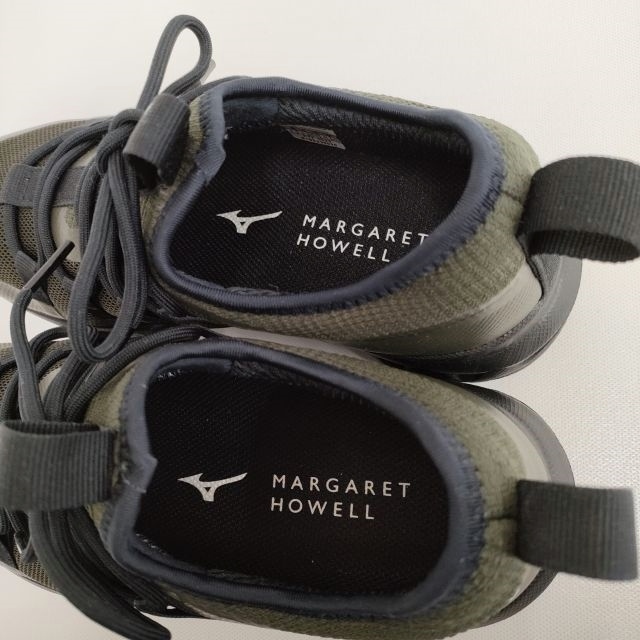 MARGARET HOWELL/Mizuno GORE-TEX PULL ON WALKING SHOES 23cm スニーカー カーキ マーガレットハウエル/ミズノ 4-0428G 238364_画像5