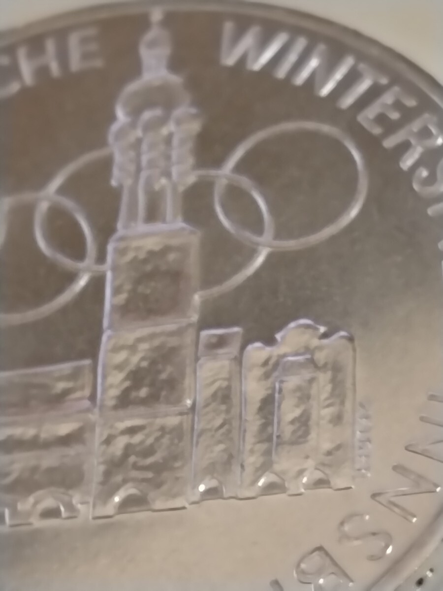 オーストリア 1975v 100シリング銀貨 Olympic Wintergames Innsbruckの画像7