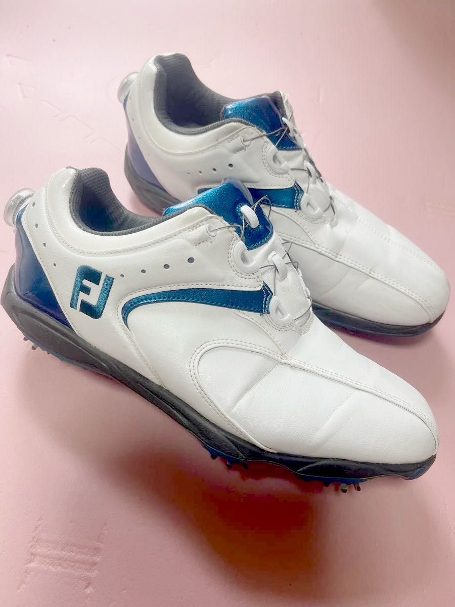 フットジョイ ゴルフシューズ EXL BOA ホワイト系 27.5cm FOOTJOY