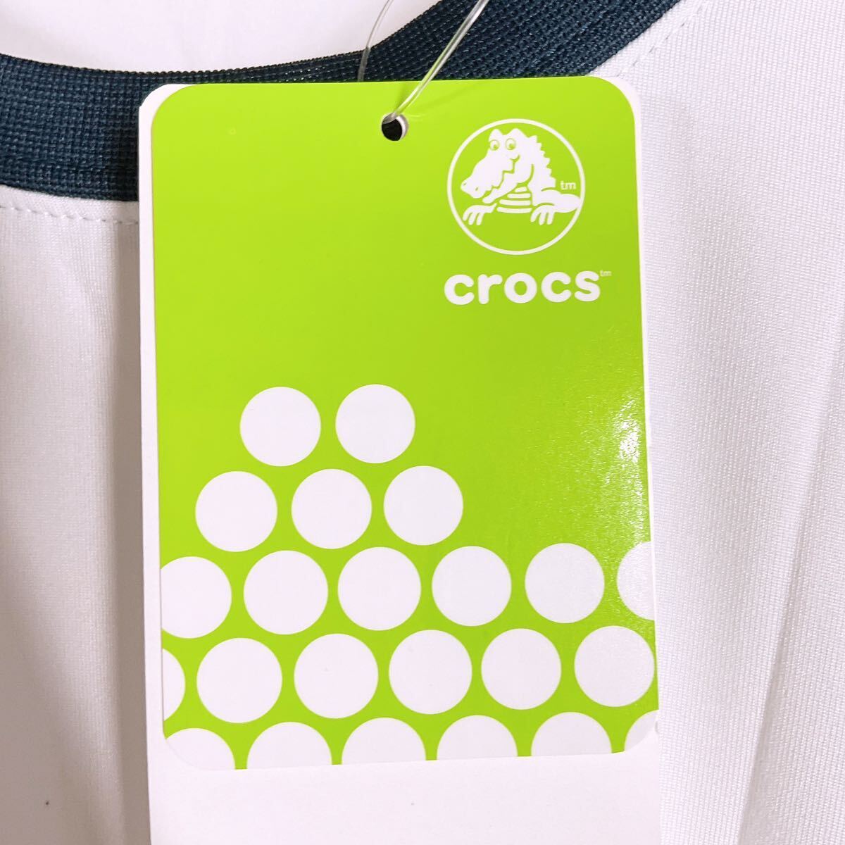 新品　crocs Tシャツ　170サイズ　ホワイト