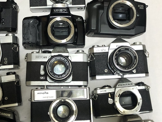 ★フィルムカメラまとめ★ Canon KONICA MINOLTA PENTAX その他 ジャンク品 同梱不可 #5597_画像3