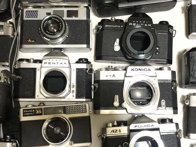 ★フィルムカメラまとめ★ Canon KONICA MINOLTA PENTAX その他 ジャンク品 同梱不可 #5597の画像6